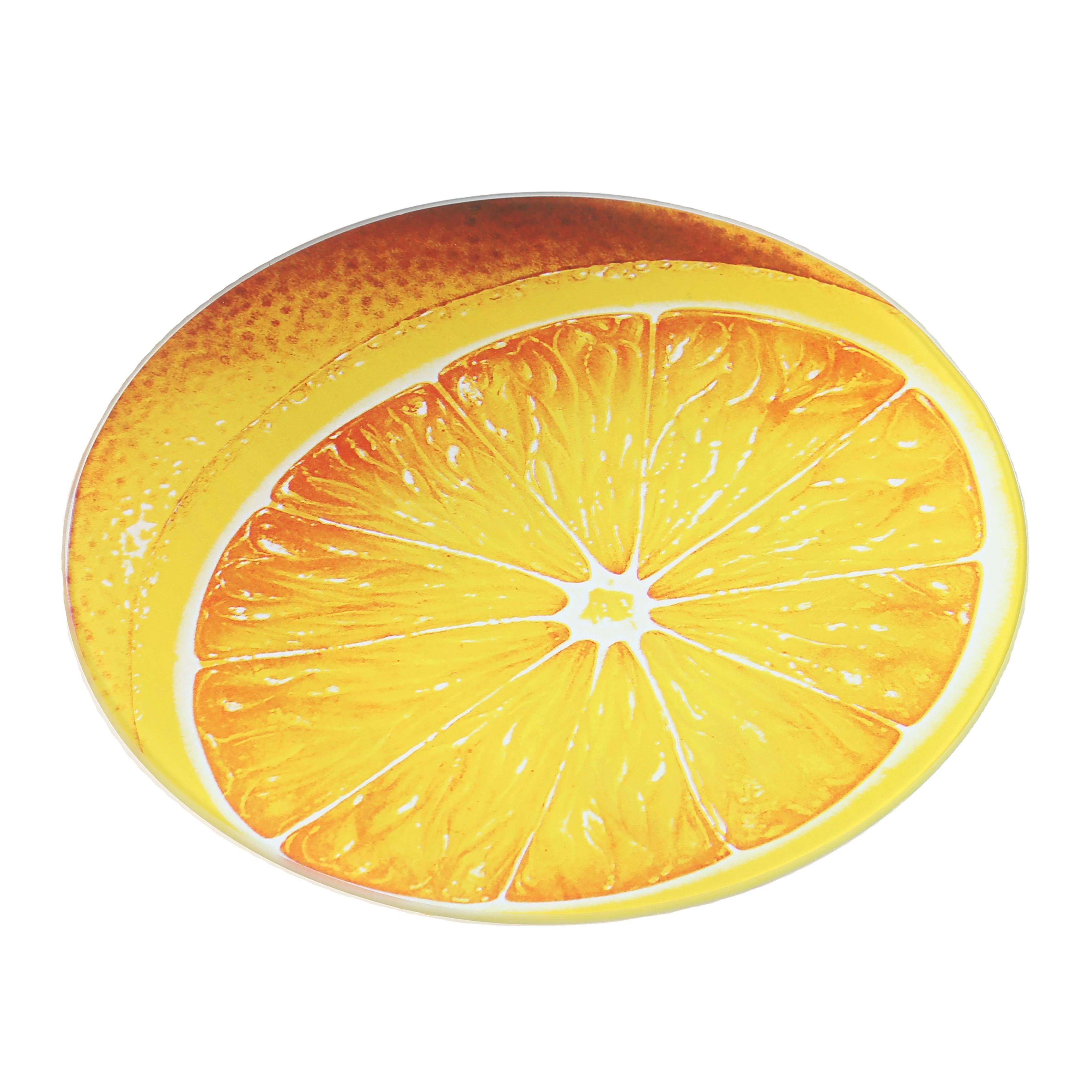 Tempered Glass Cutting Board Clear Blank Sublimation Glass Round Cutting Board