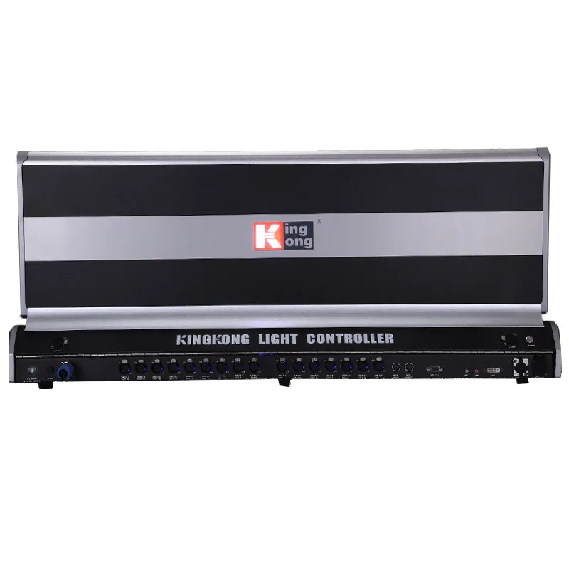 Professional Stage Light Controller KingKong On Pc Fader Wing Dmx 512 Dj Lighting Console Dual Panel Controller For Light