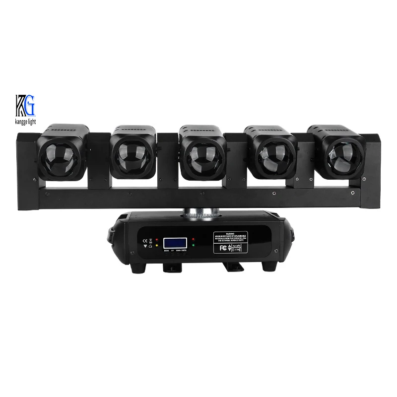 Five Heads Moving Head Lights Strobe Led Moving Head Lighting for Stage Party Shows