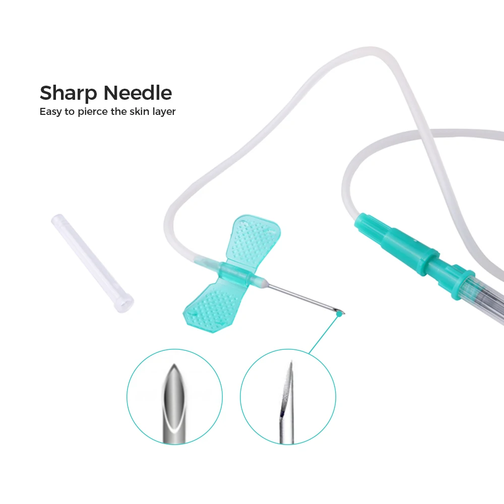 Kdl Disposable Medical Safety Blood Collection Butterfly Needle