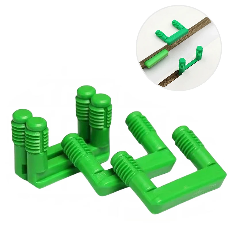 Cabinet Wood Fastener 2 in 1 Plastic Furniture Invisible Connectors Fitting Connecting
