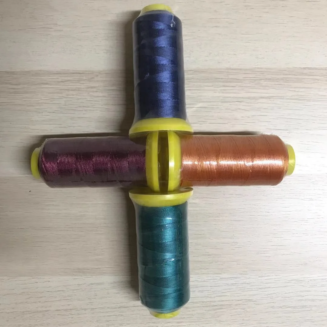 High Quality 210D/2 Dyed Color Nylon 6 Sewing Thread For Jeans