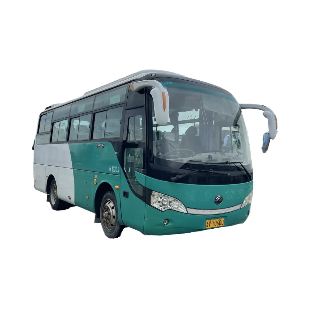 2015 30-Seater Yu tong 6758 Coach Bus with Yuchai 4EG180-40 Engine and Steel Chassis Used City Buses