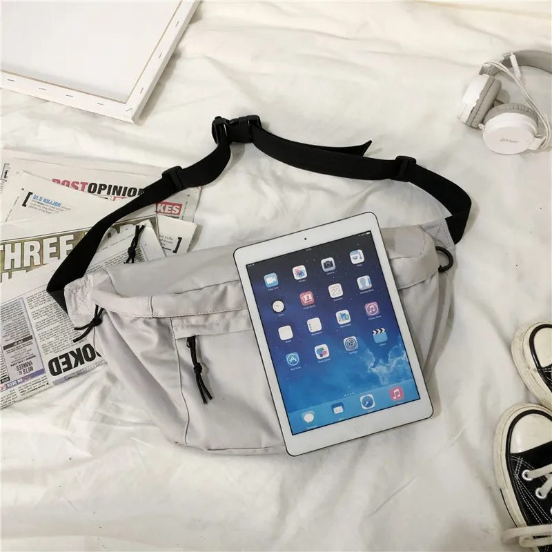 Customize High Capacity Student Crossbody Unisex Running Sport  Fanny Pack Ladies Waist Bag