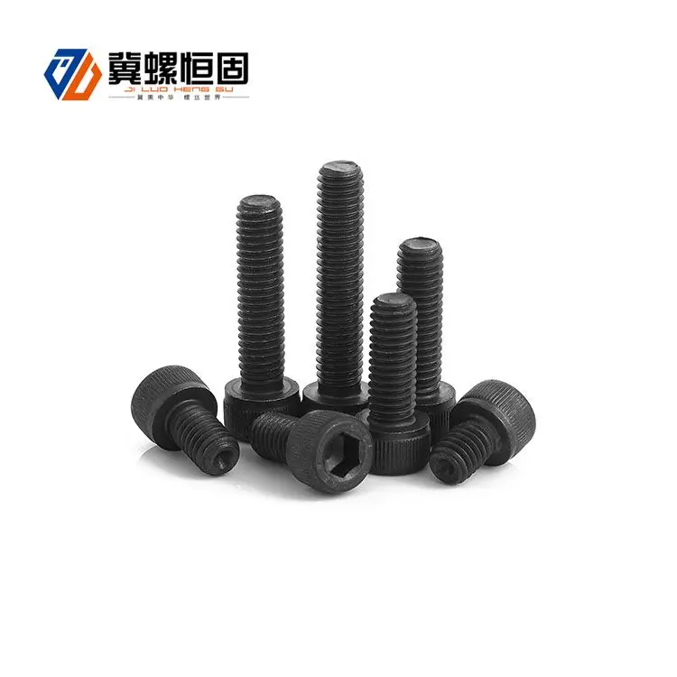 Black 10.9 Allen bolts din912 fastener supplier