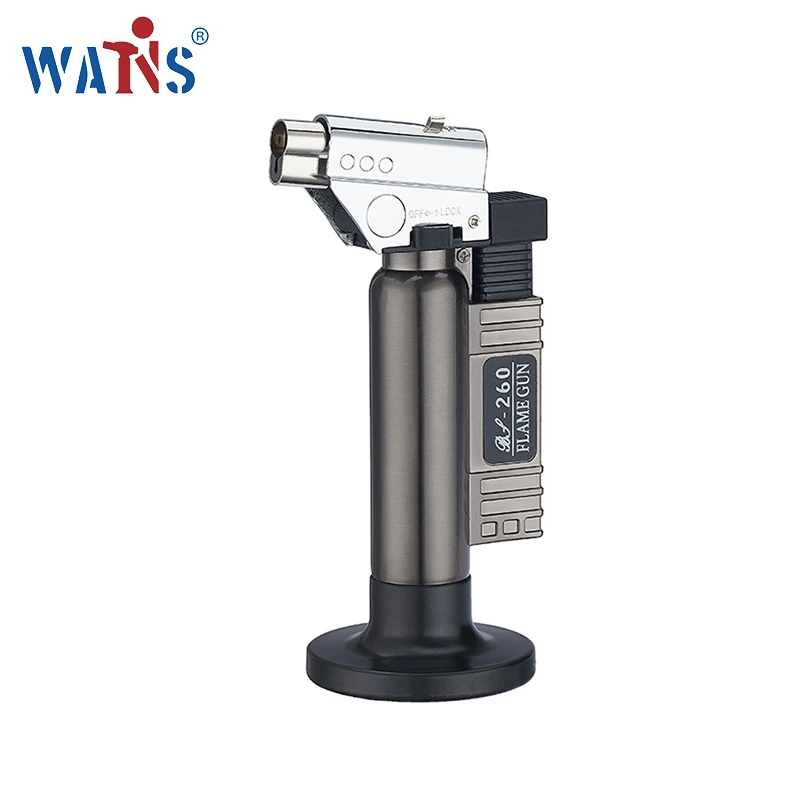 Golden metal welding soldering heating lighter gun BS-260 gas flame lighter