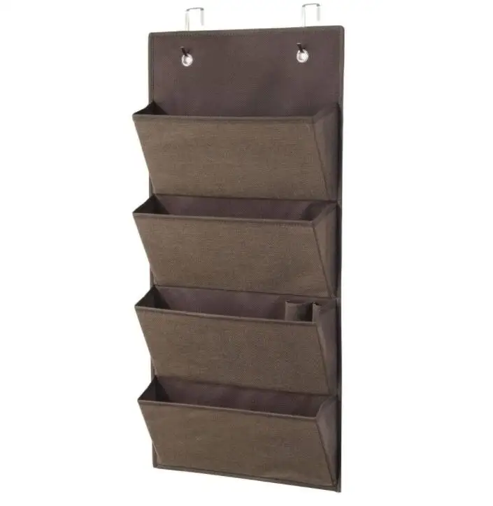 Fabric office over the door folder storage wall mounted hanging file organizer