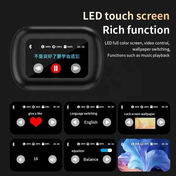 High Quality A16 OWS Headphones Video Control Wireless Headset Low Power Latency Game Music Headset For Kids