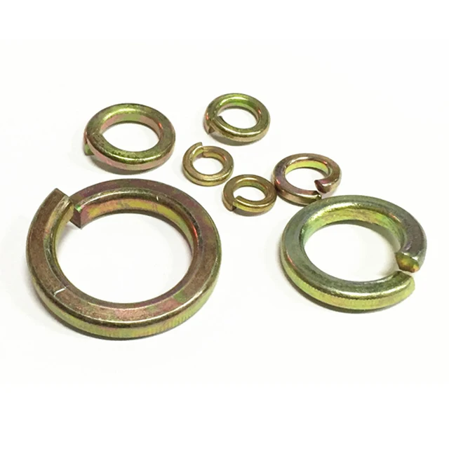 Hardware Fastener Supplier stainless steel Split Lock Washer Zinc Plated Steel Spring lock Washers