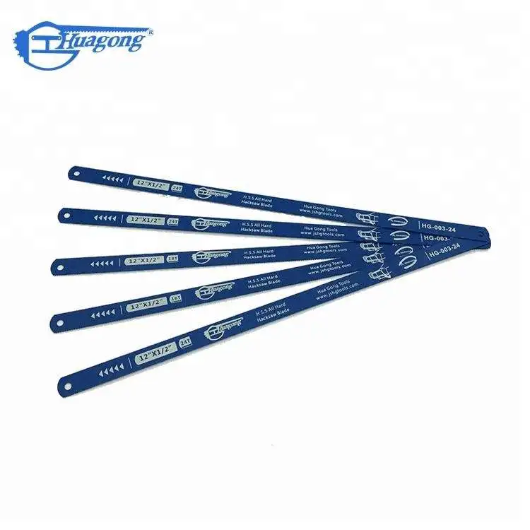 Metal Cutting 300Mm Bimetal Hacksaw Blade Hand Hacksaw Saw Blades