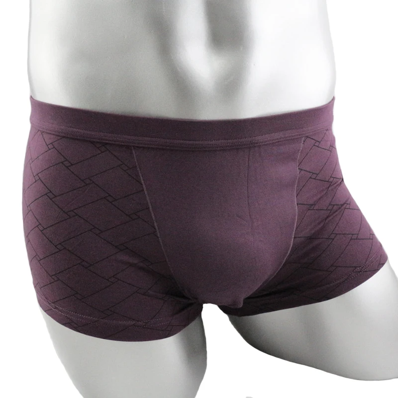 Underwear White Sbamy Customize Bamboo Men Boxers 2 Pack Simple Plain Boxer Shorts for Men Boxers & Briefs Mid-rise Adults Woven