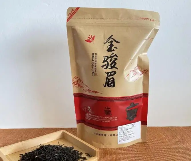 Best Selling Factory Supply Famous Strong Taste Milk Tea Golden JinJunmei Loose Black Tea for Lose Weight