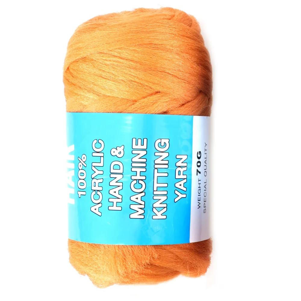 Brazilian Wool Hair, Wool Yarn for Hair Jumbo Braiding& Senegalese Twisting Hair Attachment Knitting