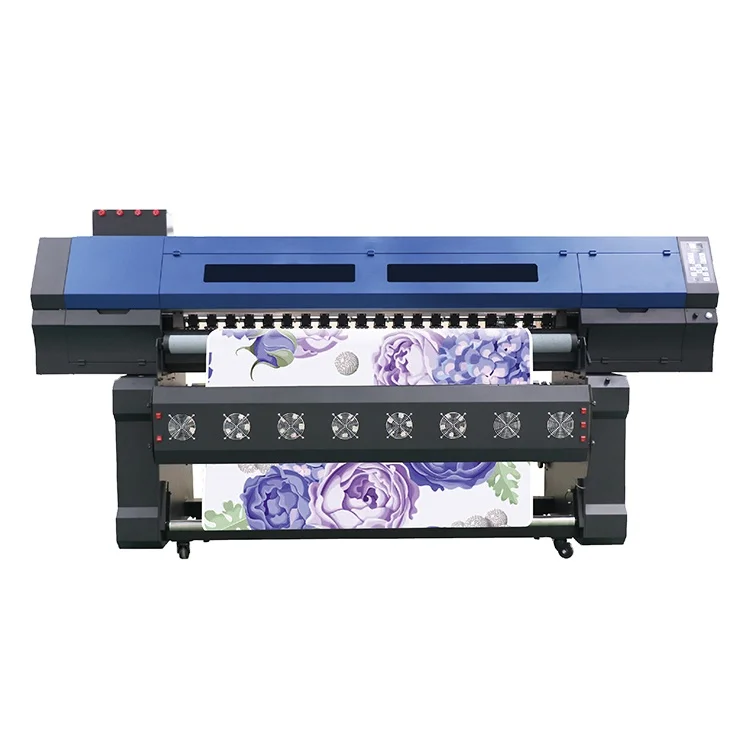 Large Wide Format Textile Dye Sublimation Printer Printing Shop Machines Sublimation Textile Inkjet Printers I3200 Printhead