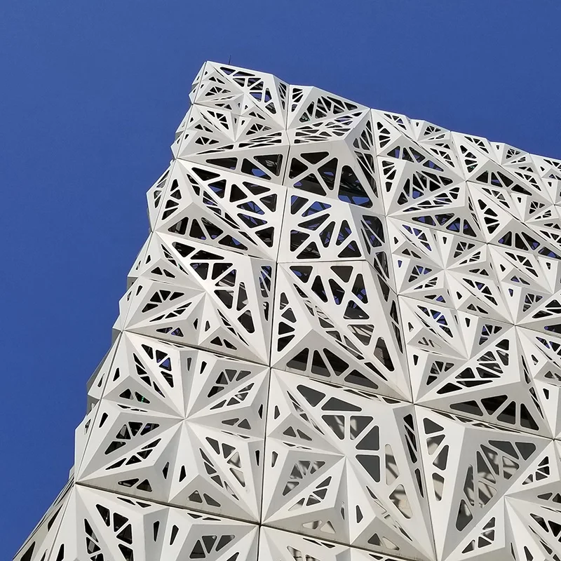  Оптовая продажа алюминиевые стеновые 3D панели для облицовки