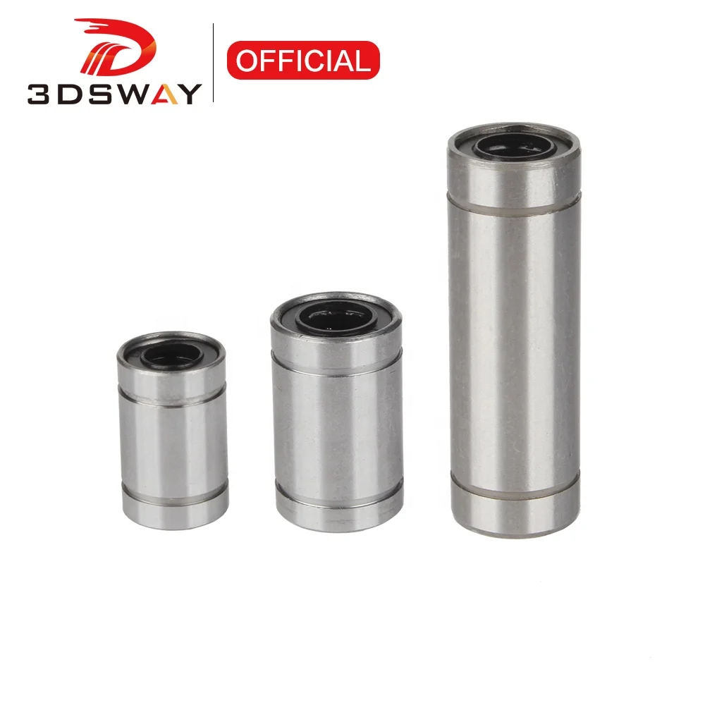 3DSWAY LM6UU LM8UU lm8lu LM8LUU длинный тип 8 мм Линейный шарикоподшипник рельс линейный вал ЧПУ детали для 3D принтер
