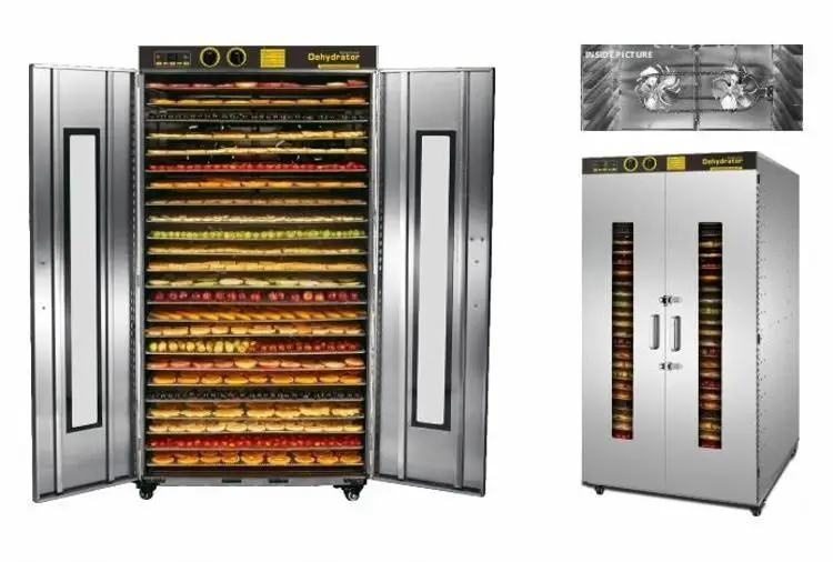 industrial food dehydrator fruit dryer machine/deshidratador food dehydrator/16 trays food grade food fruit drying machine price