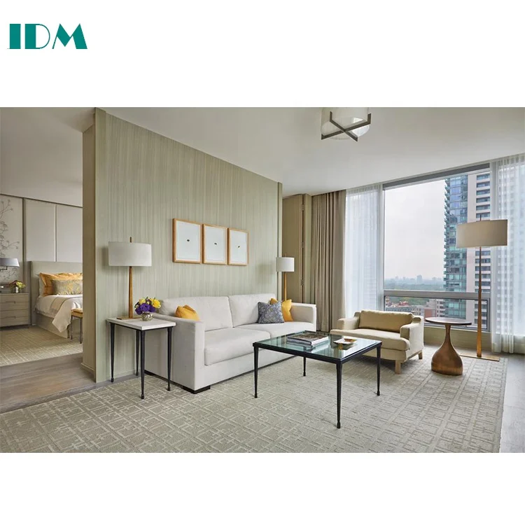  IDM-381Luxury мебель гостиницы из дубай отель квартира кровать для 5-звездочного
