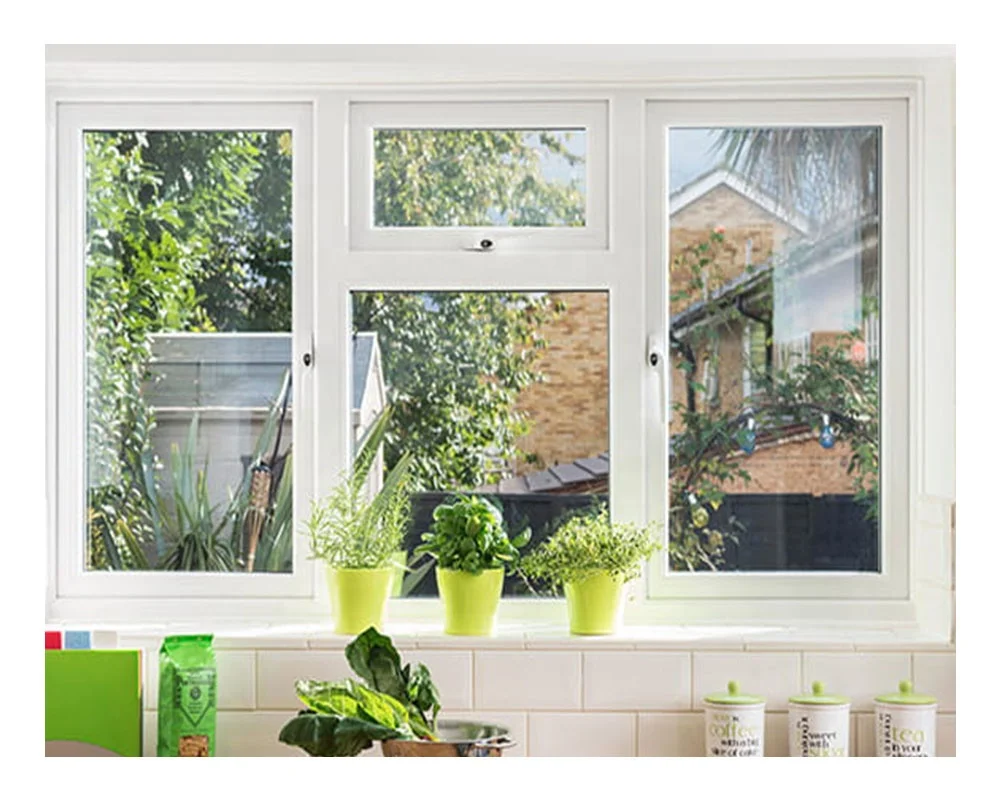 High Quality Wooden Window Custom Size and Designs for Residential Use Smooth Operation and High Durability