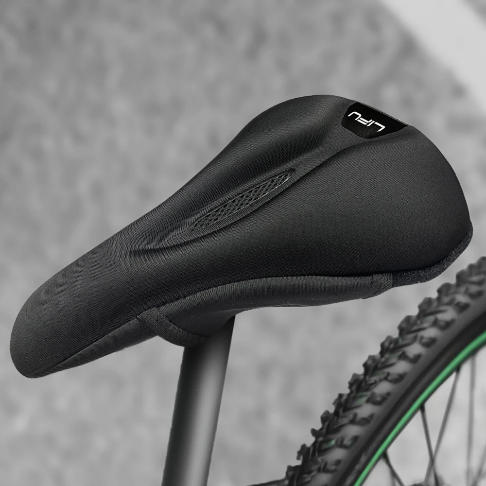 Riding equipment bicycle cushion cover super soft seat cover silicone seat cushion mountain bike cushion soft seat