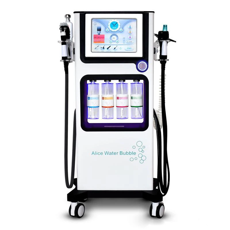 7 in 1 Diamond Peeling and Hydro Water Jet Aqua Peeling Facial Hydra Dermabrasion Beauty Machine