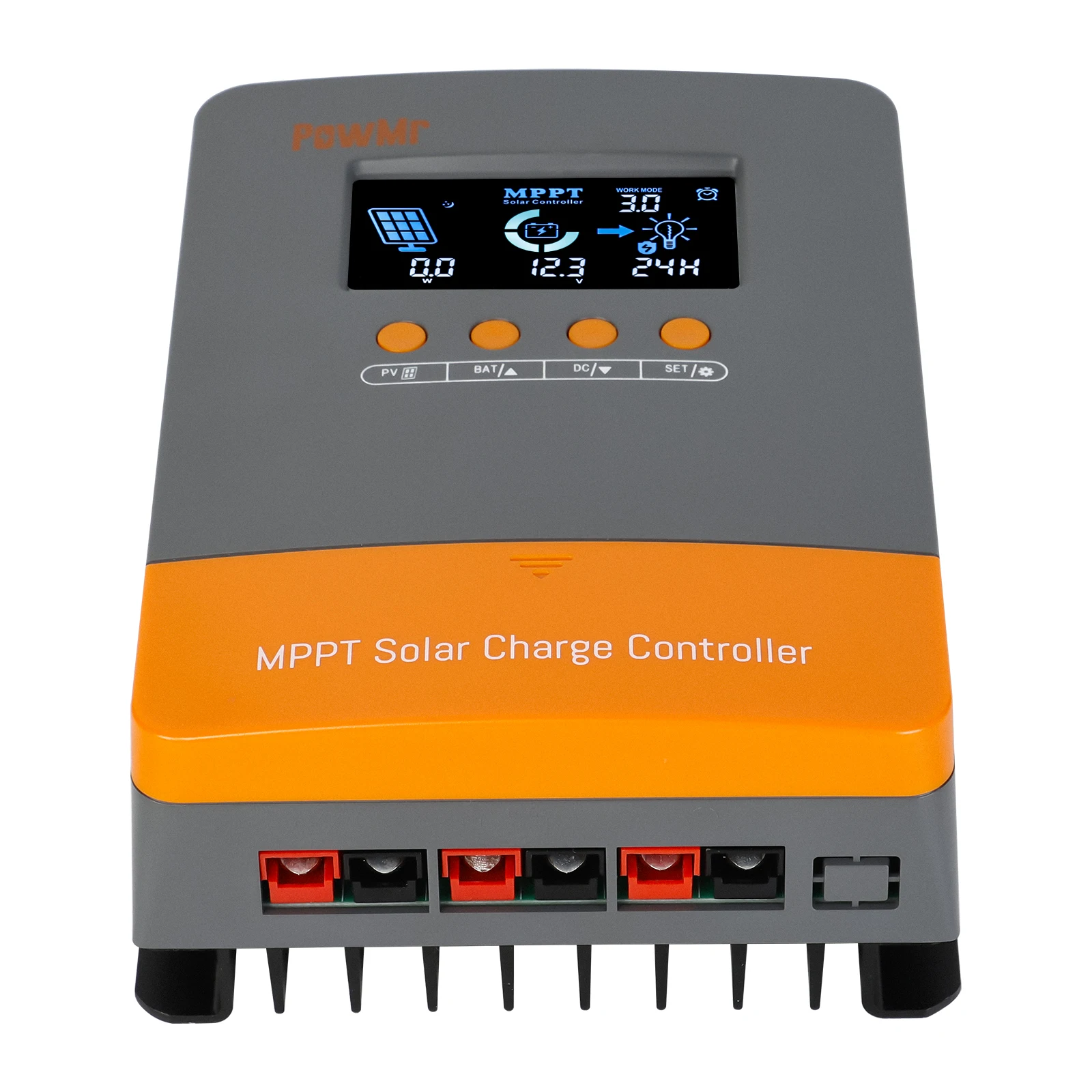 PowMr 60A 12/24/36/48V 0 layer Series of Solar Power Controller 99% High Efficiency MPPT Solar Charge Controller