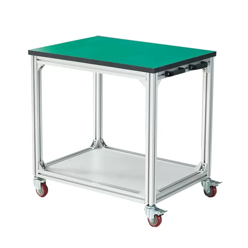 Langle  4040 extrusion aluminum profile Modular frame cart shelf Industrial aluminum extrusion profiles 4040 for trolley