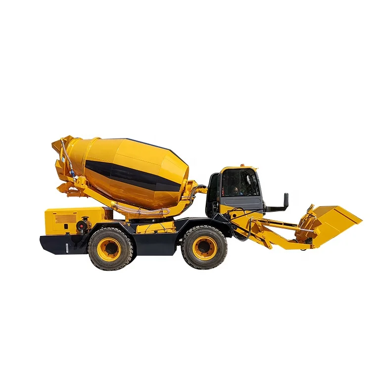 Самозагружающаяся Бетономешалка специально для российского рынка