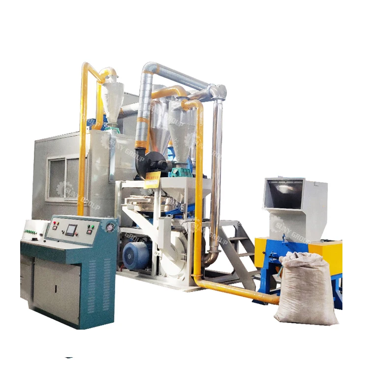 99% purity composite panel recycling separating aluminum plastic machine for sale