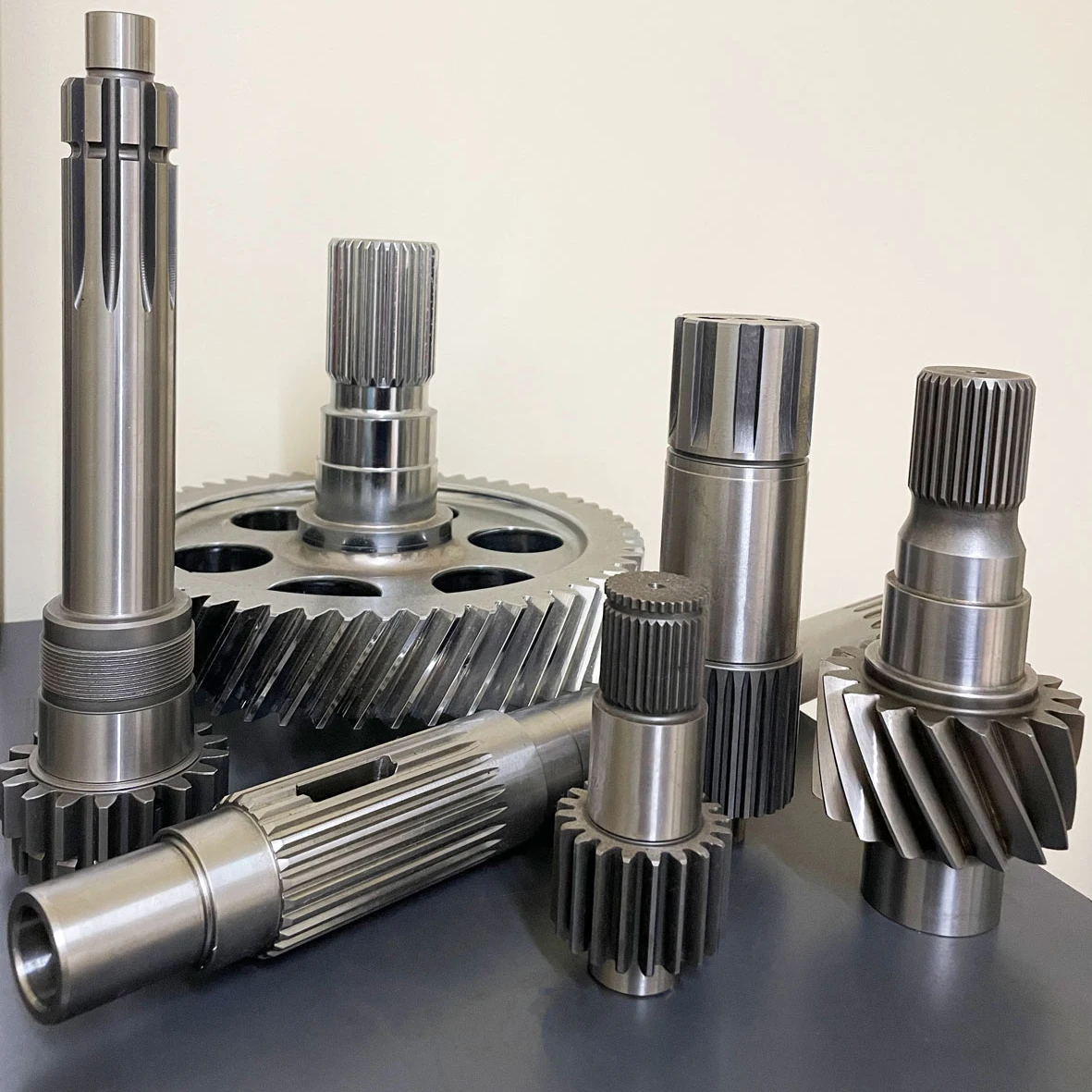 Custom CNC Turning High Precision Stainless Steel Spline Shaft