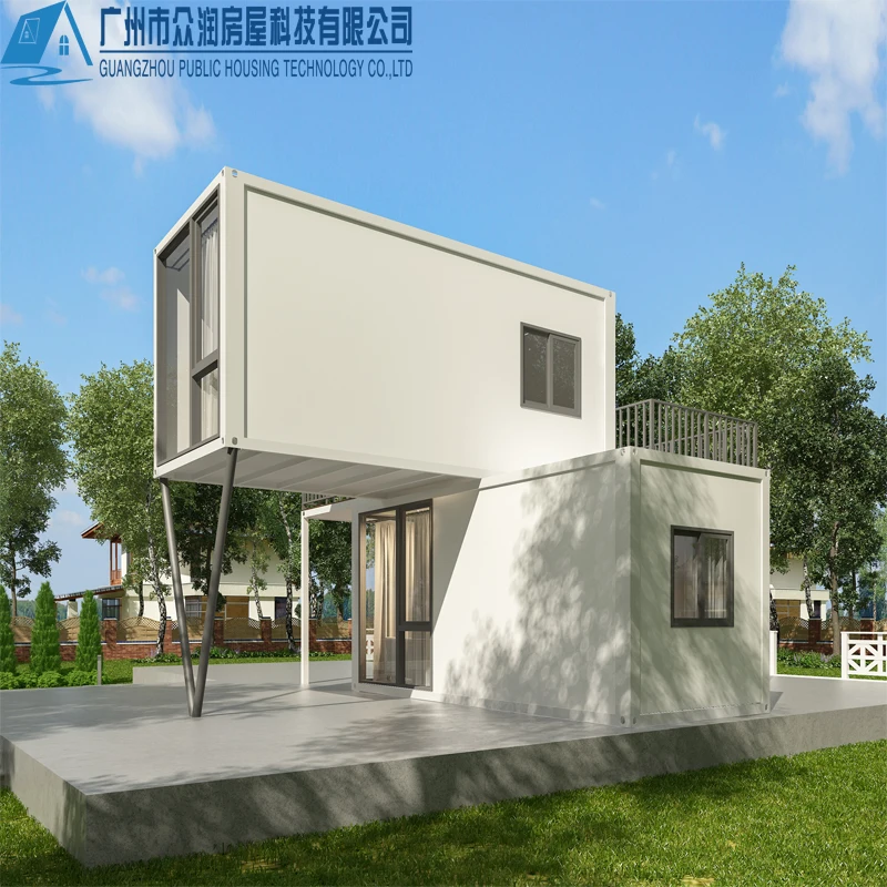 Индивидуальный съемный плоский контейнер для дома, 40 футов, роскошь для виллы