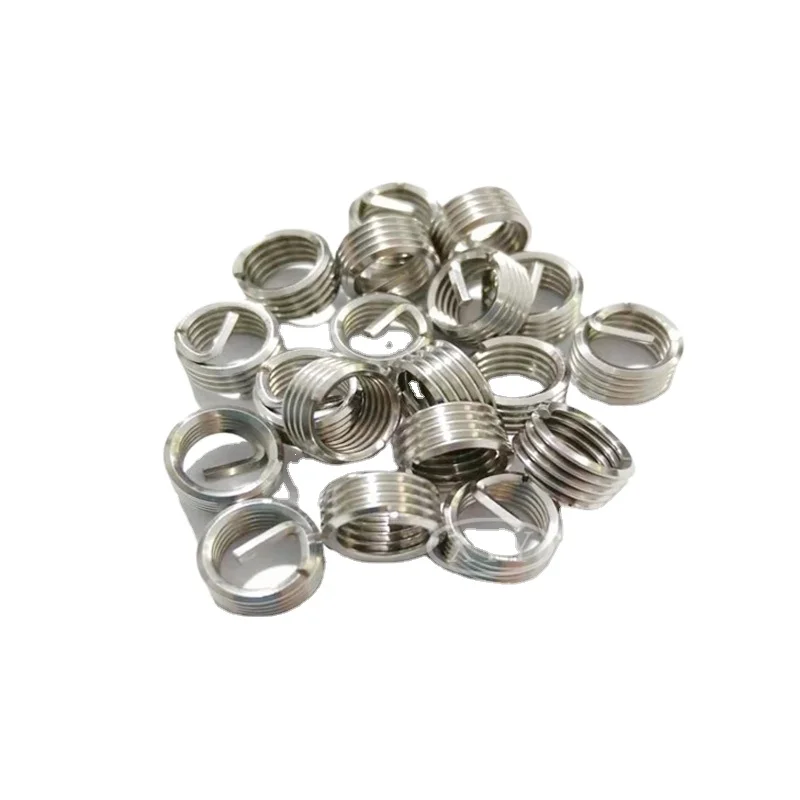TA2 Titanium Fasteners 3*0.5*3d Threaded Inserts Essential Industrial Purposes Durable Steel 304 Stainless Steel Packed Cartons