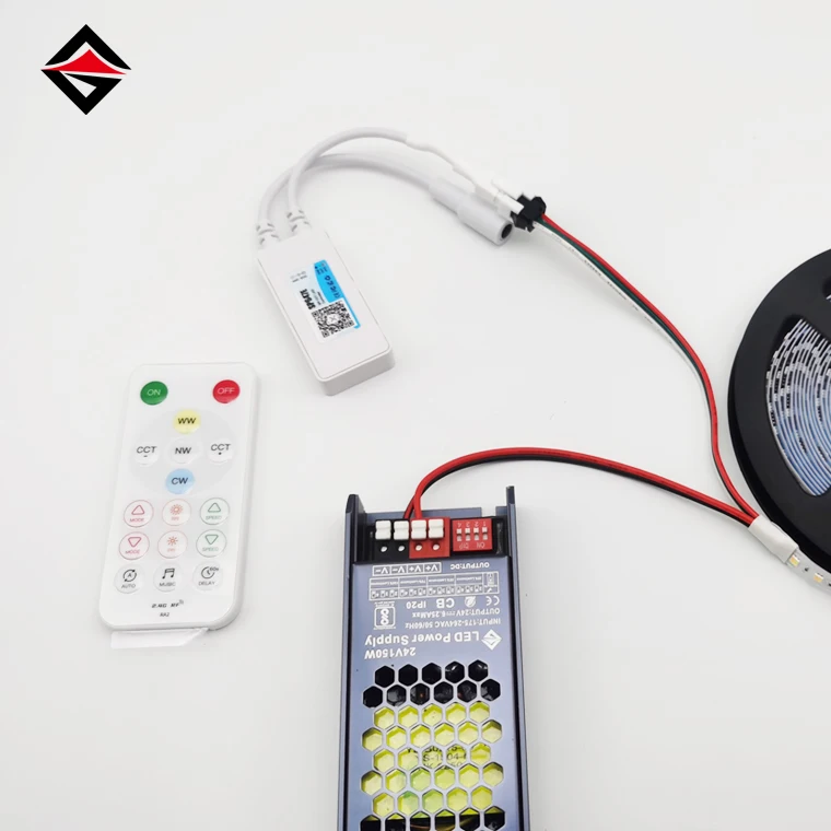 DC5-24V цифровая Пиксельная музыка Smart SPI White RGB RGBW app Blue tooth controller