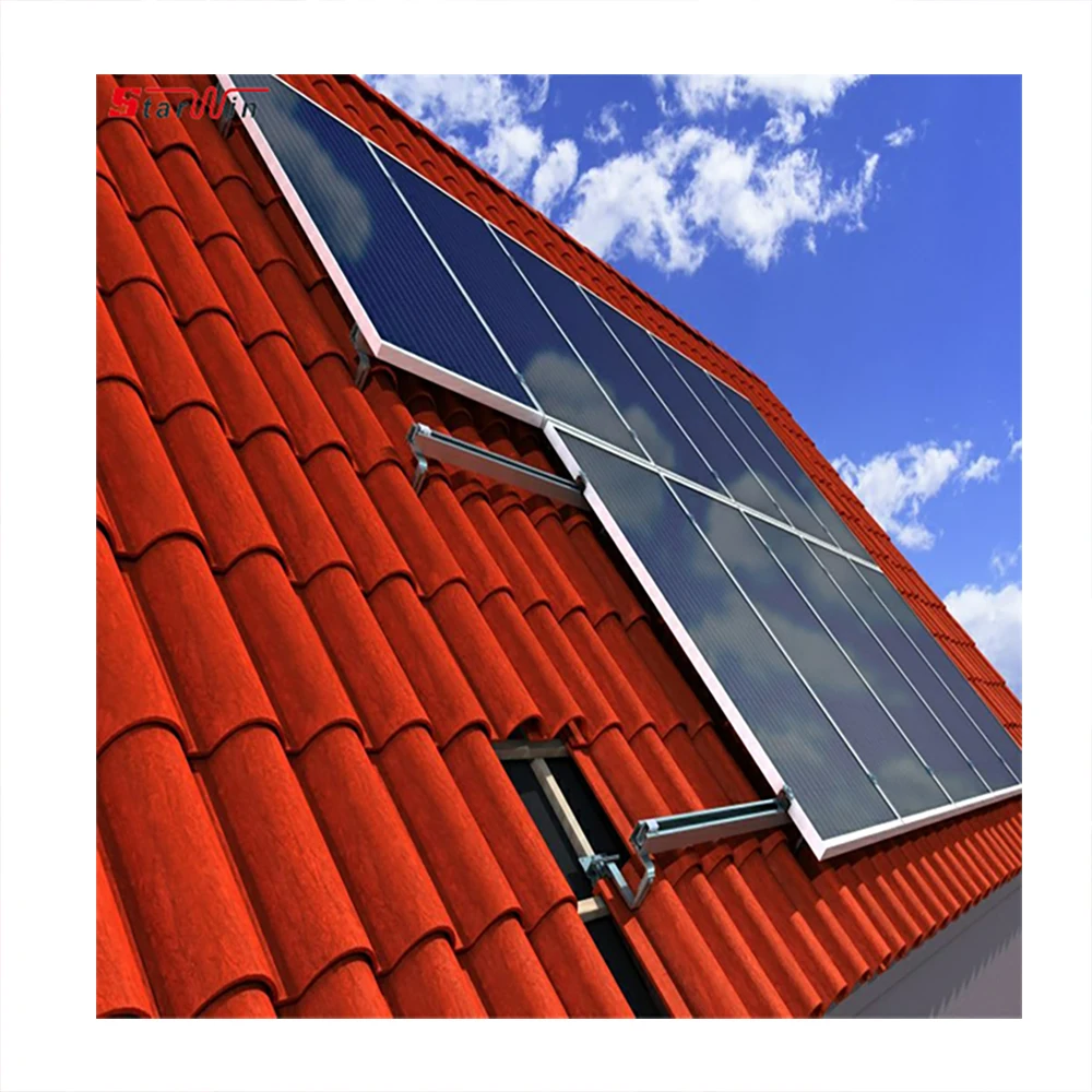 bracket kit system rotating  solar panel wall metal roof mount