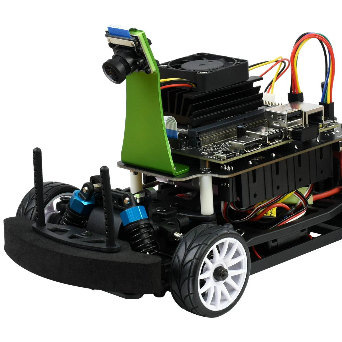 JetRacer Pro 2GB AI Kit, High Speed AI Racing Robot Powered by Jetson Nano 2GB (NOT included Jetson Nano 2GB), Pro Version