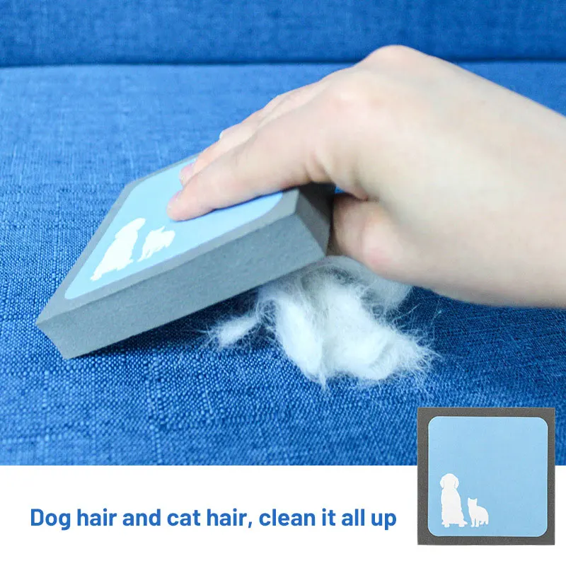Pet Hair Remover  Sponge Sofa Carpet Pet Hair Removal Cleaning Removal Sponge Dog Hair Catcher