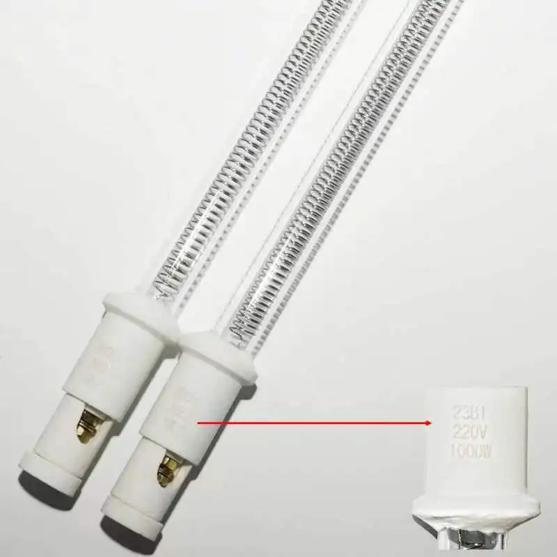 Long lifetime infrared heater halogen infrared lamp for drying