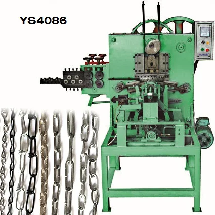 
automatic steel wire chain making machine 
