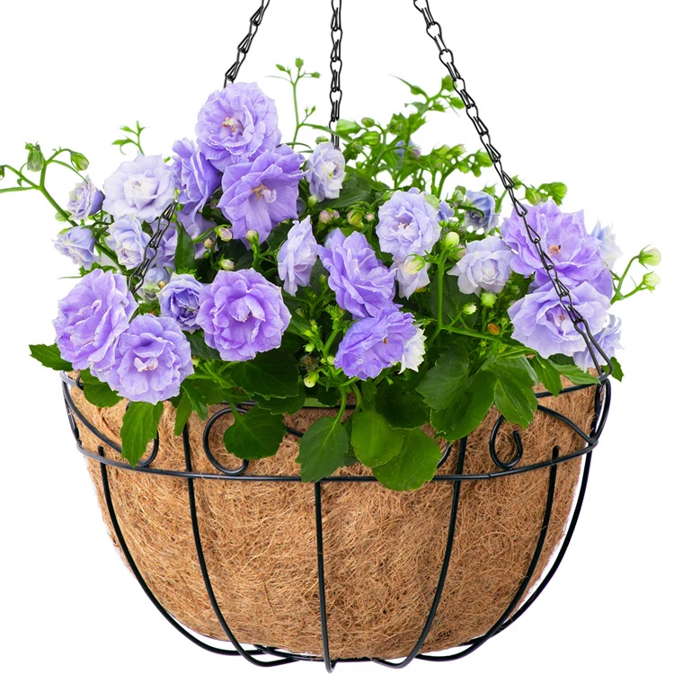 
10 inch coco liner hanging flower baskets plant pot 