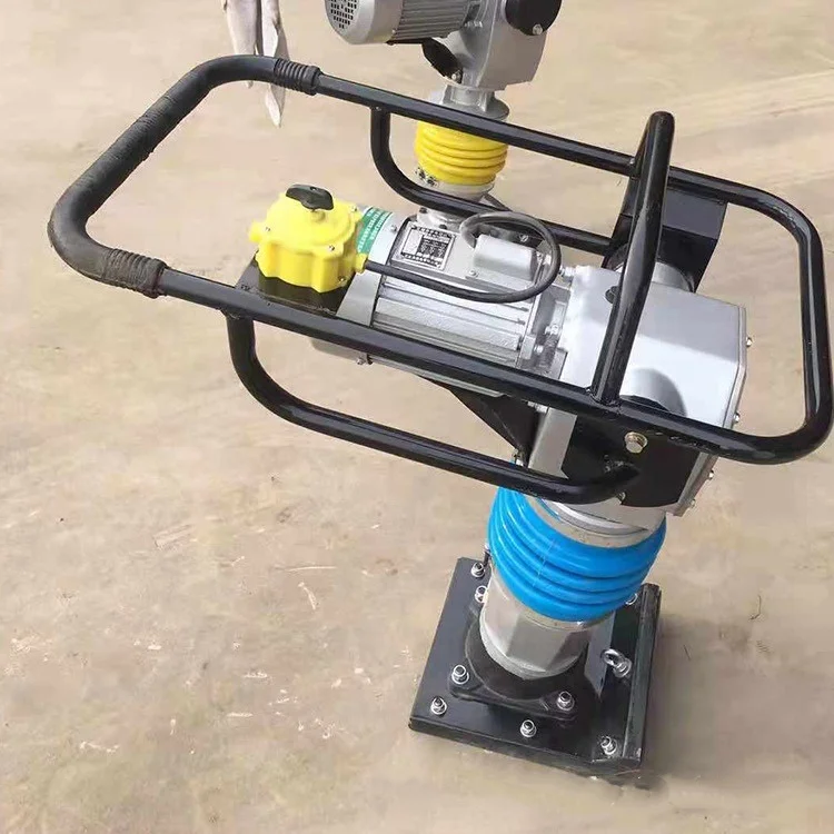 High quality Tamper Rammer Machine For Tamping Sand Or Earth 1.5t Exciting Force Gasoline Tamping Rammer