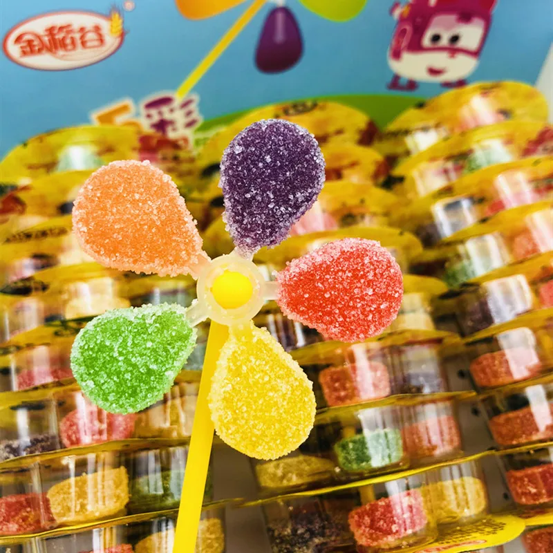 Windmill Gummy 12g*30 Chinese Jelly Drops Lollipop Kids Snack Gummy