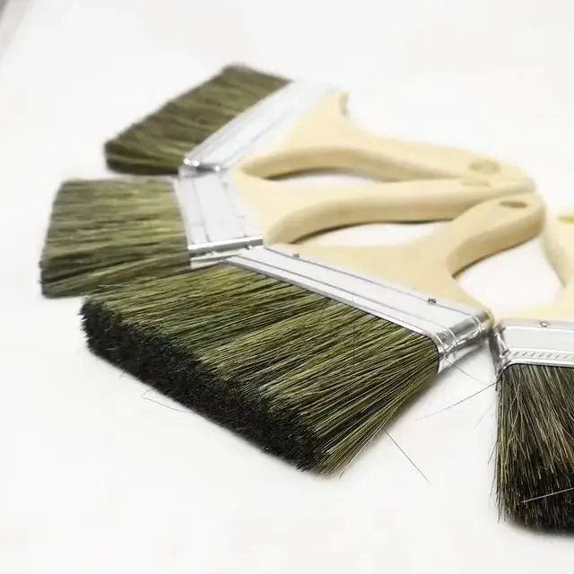 Factory direct supply paint brush black brush 1 inch 2 inch 3 inch 4 inch