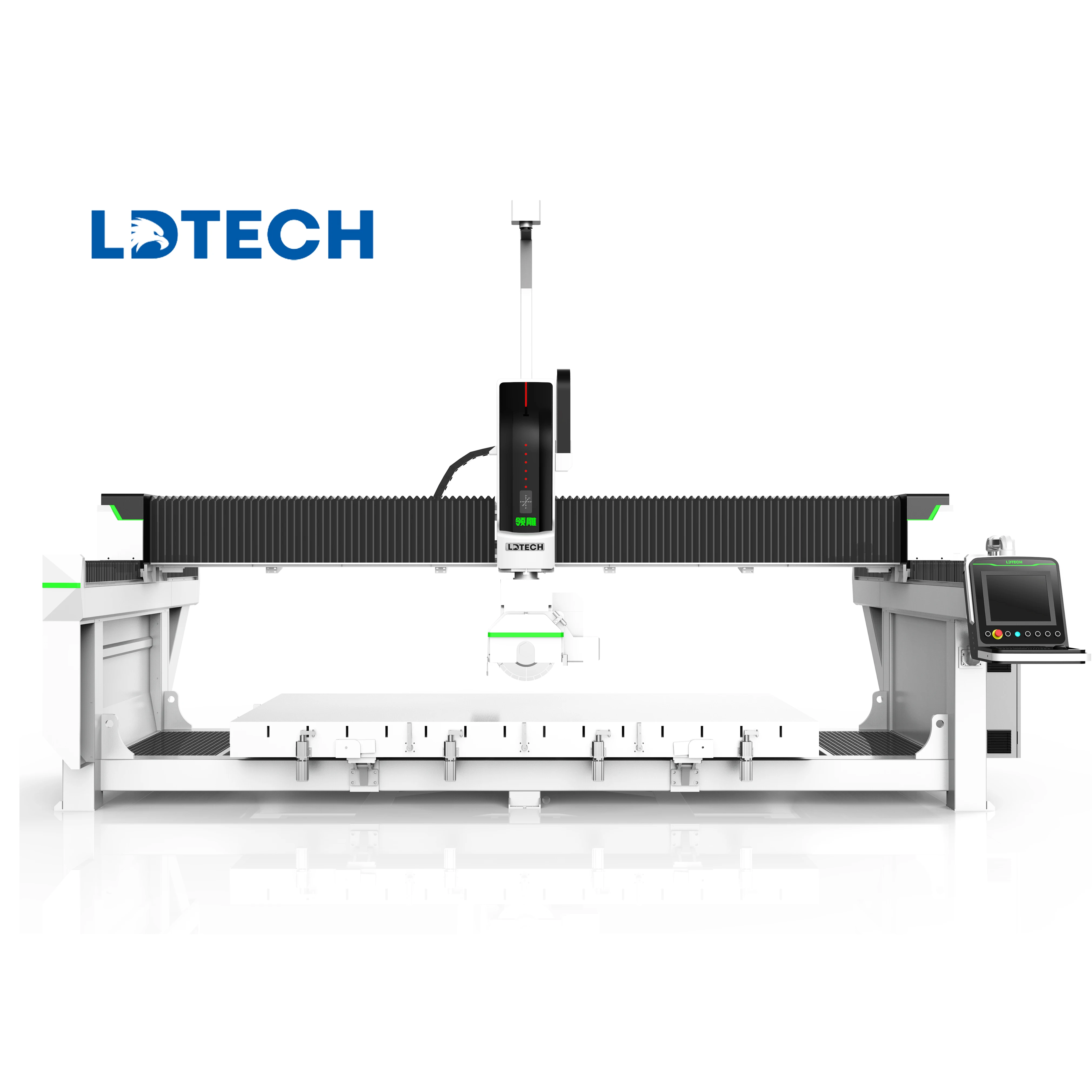 Высокоуровневый LDTECH 5 осей-3620 станок с ЧПУ для станков резки мраморного гранита