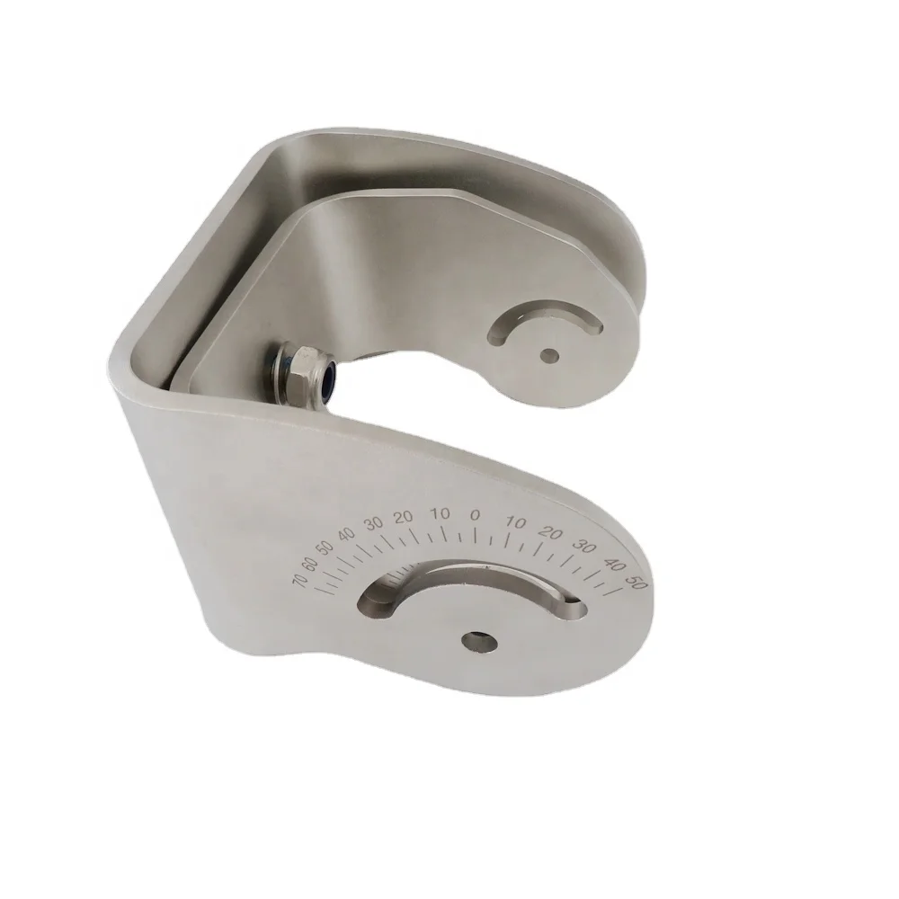 Customized marine hardware stainless steel 316 adjustable U channel mounting bracket for boat support