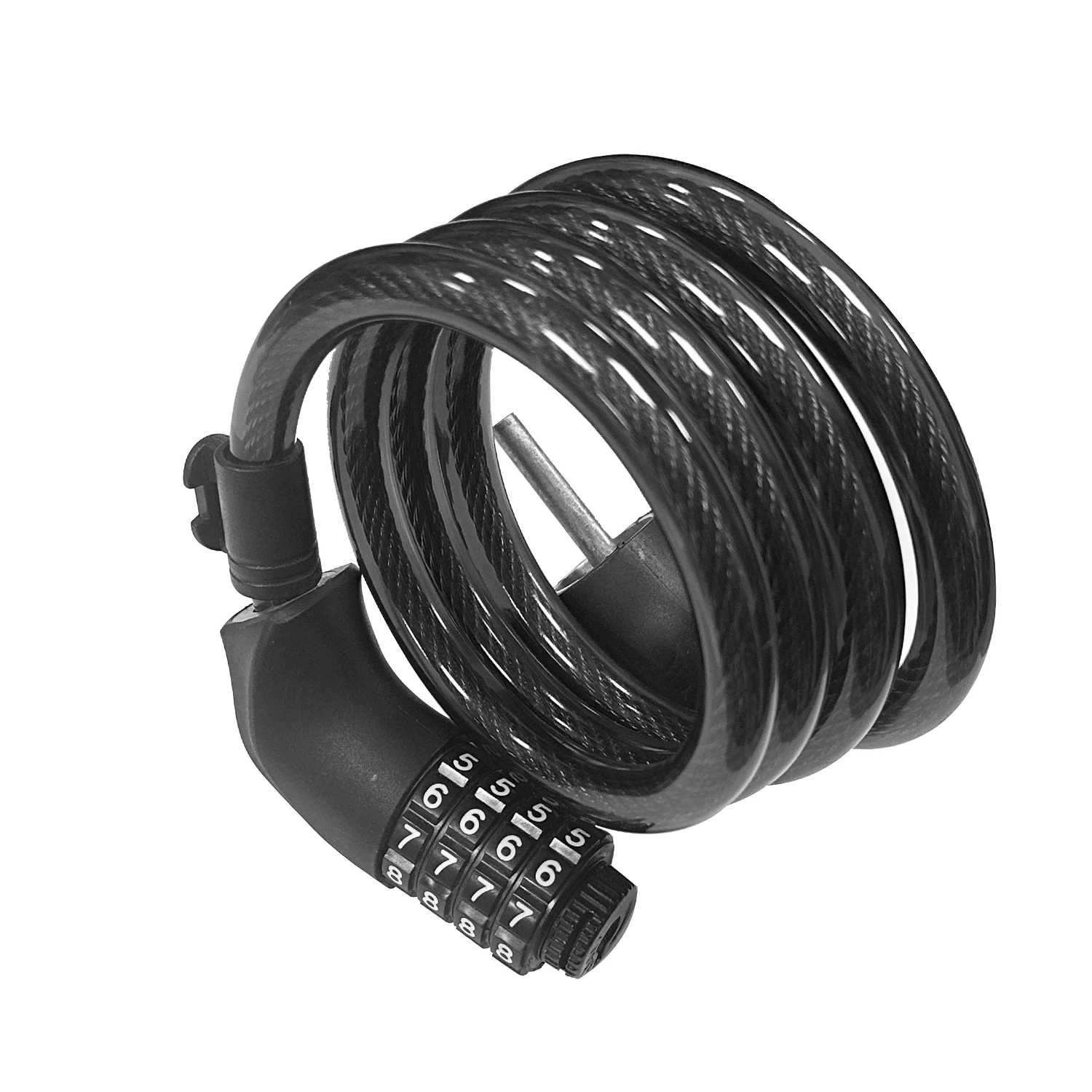 Security Password Mini Steel Spirals Cable Sport Bike Lock Mountain Bike Cycling Bicycle Code Lock