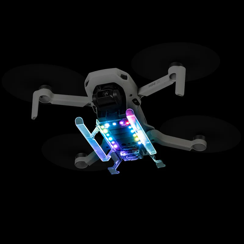 STARTRC Extended Foldable Colorful  LED Landing Gear Kit Night Flight Funny Drone Gift  for DJI Mavic Mini 2 Mini SE Accessory
