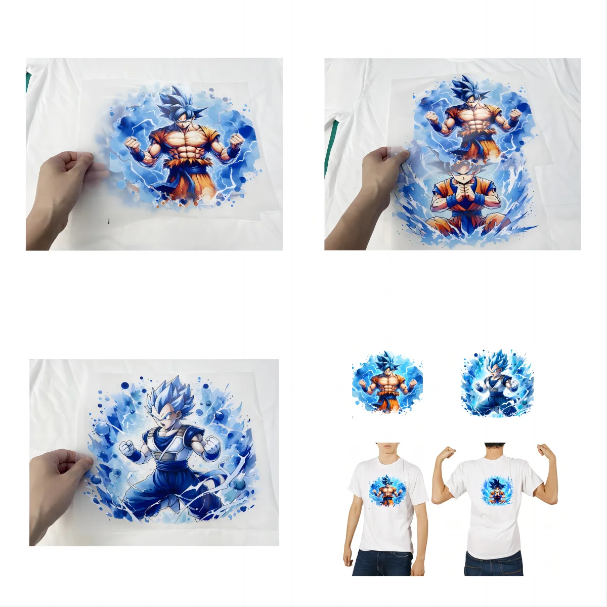 Перенос готовых к дизайну футболок с помощью термопереводных наклеек принтом одежды Горячая Распродажа На Заказ Dtf виниловый моющийся цвет CN;FUJ