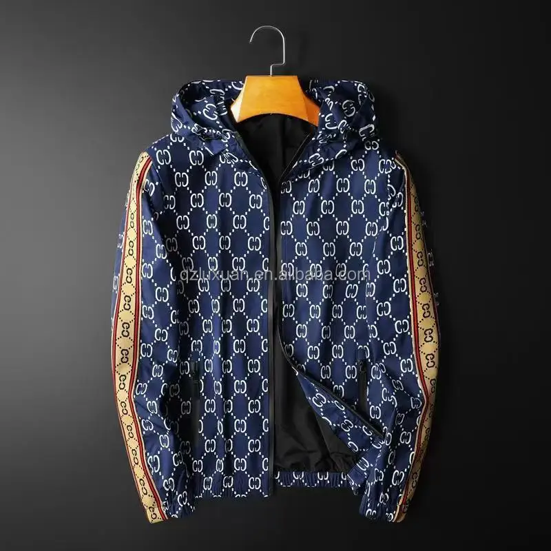 Custom Logo Casual G Windbreak Lightweight Jacket for Men Slim Outdoor gu cci Hooded men High Quality Jogging autumn Jacket