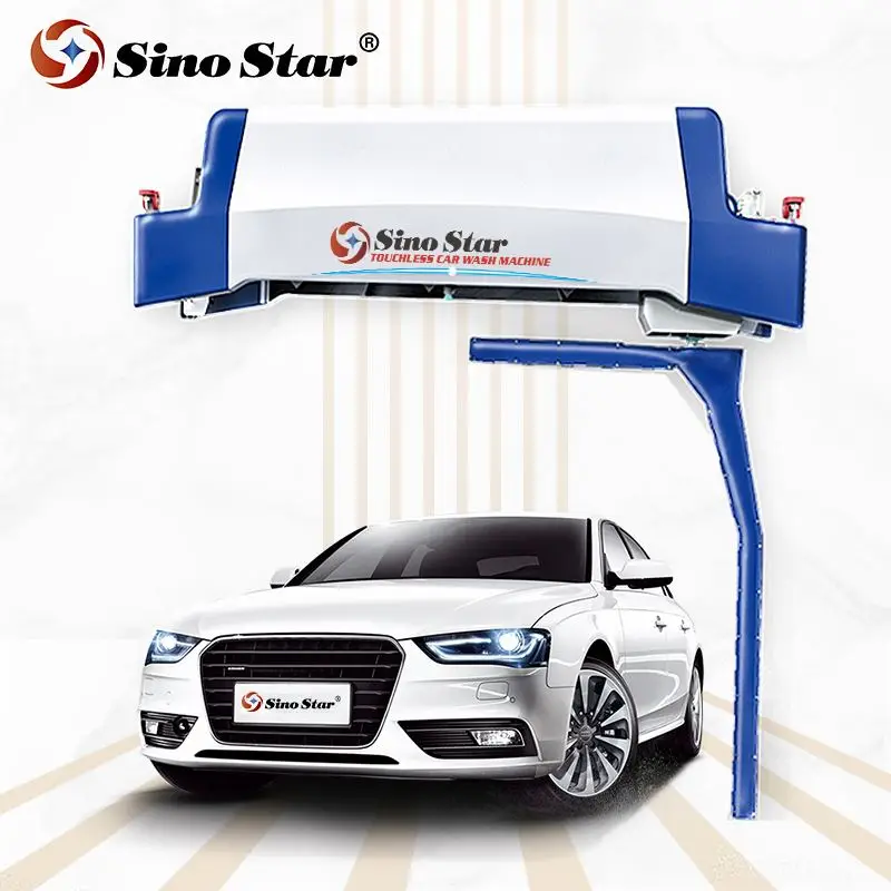 Sino Star S9 Chinese High Quality Successfully installed in Spain Touch free automatic car wash machine