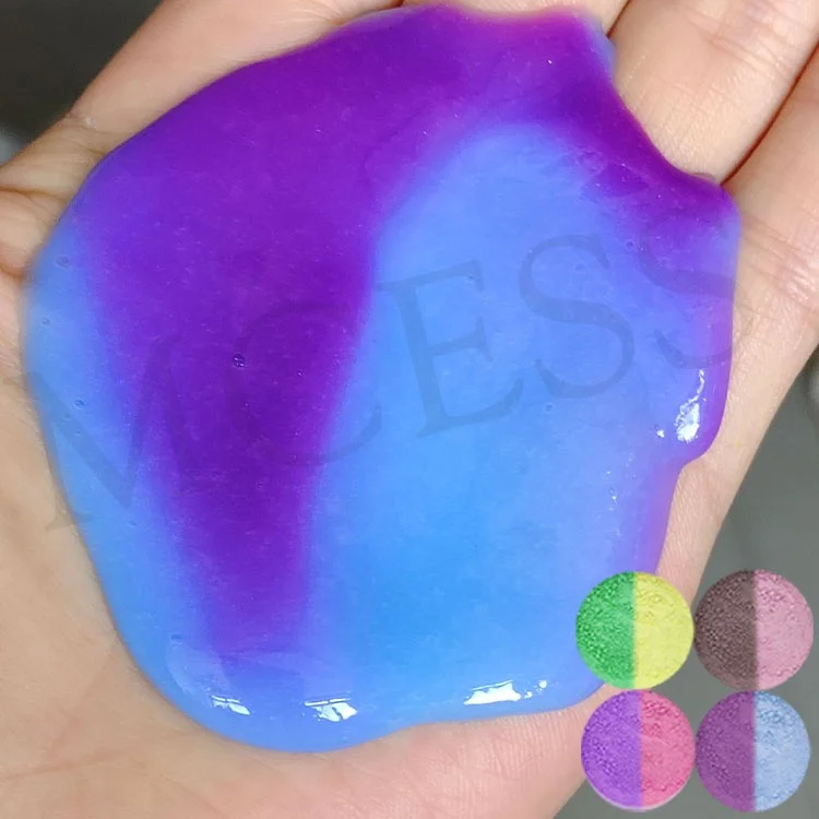 Brand Mcess thermochromic pigment resin powder manufacturer change color with temperature changing pigments